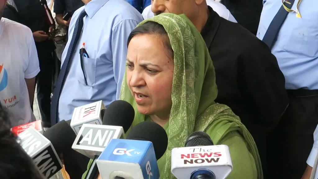 Sakina Itoo challenges MP Ruhullah on reservations: A battle for equality