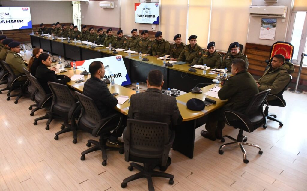 IGP Kashmir Engages with Future Leaders: Interaction with Probationary DySsP of 2024 Batch at PCR Kashmir