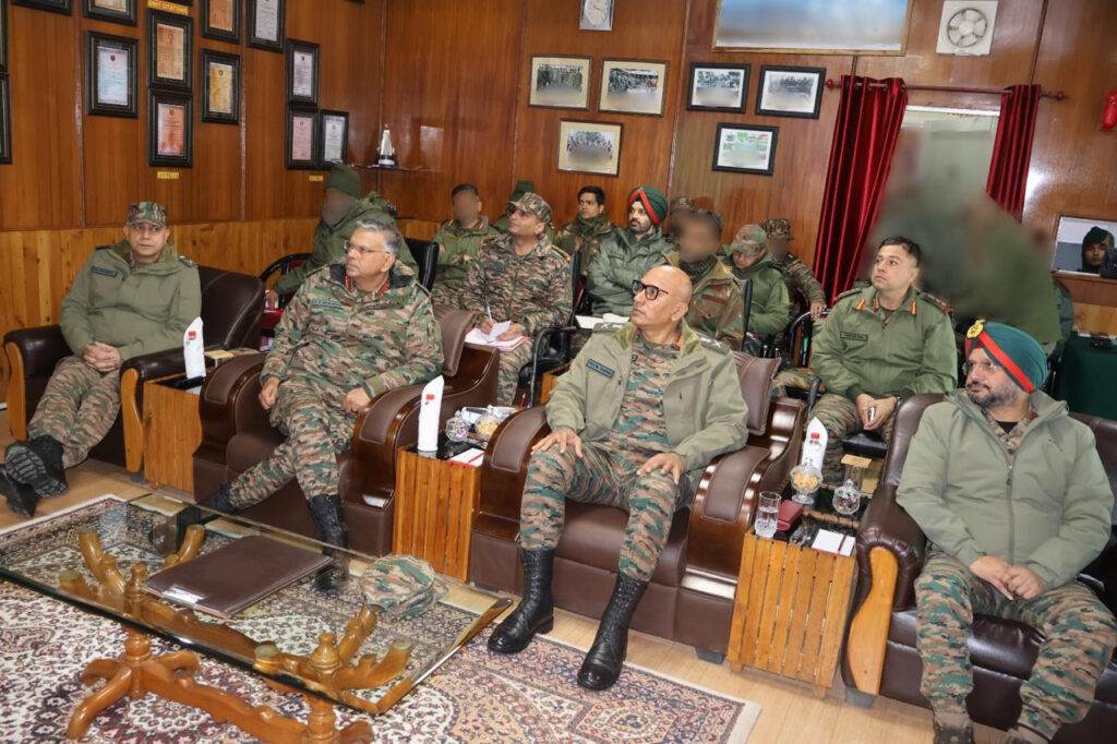 Top Army Commander Conducts Review of Counter-Terror Operations in Kishtwar Amid Ongoing Gunfight