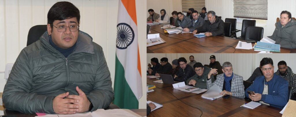 DC Ganderbal Evaluates Agricultural Development in the Region: A Review of Schemes and Progress